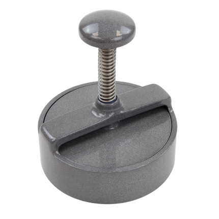 Adelmann Aluminium Hamburgerpers Stone Ø125mm