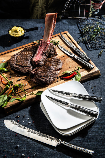 Forged Intense Forged Steakmessenset - 4 Stuks