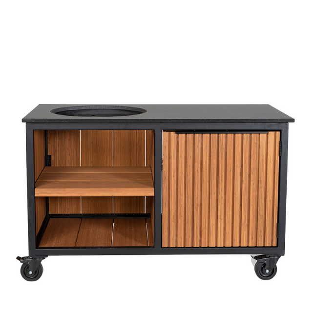 Fraaii Fraaii Buitenkeuken Bamboo Teak Oil Rhombus Storage