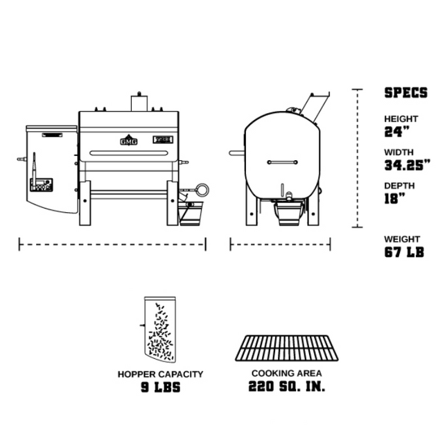 Green Mountain Grills Green Mountain Grills Trek Prime 2.0