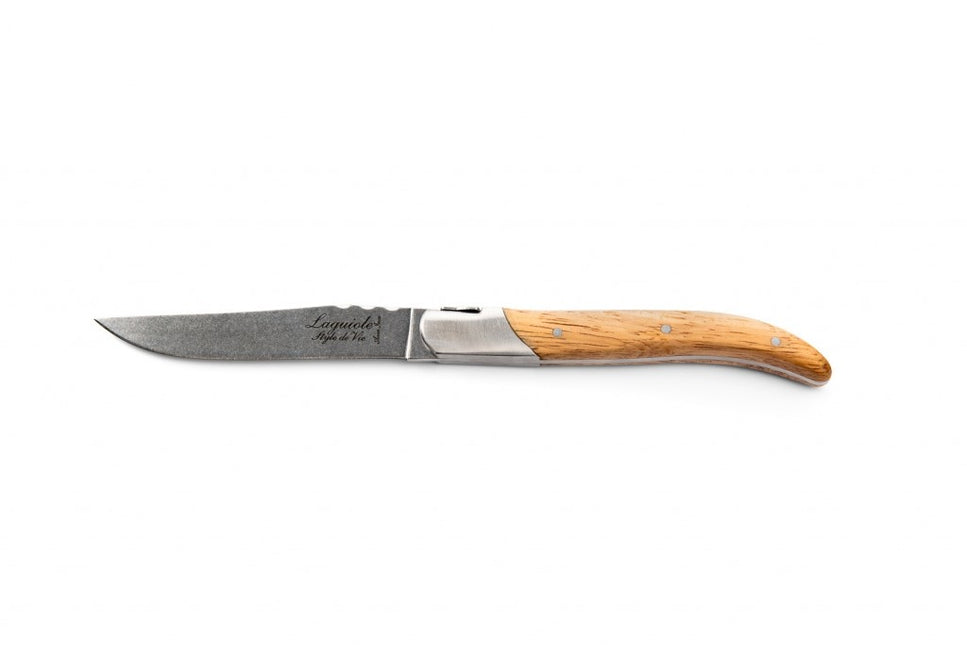 Luxury Line Luxury Line Steakmessen Eikenhout Stonewash