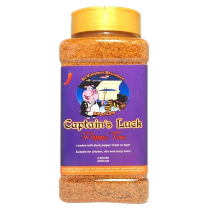 Sorry We Lost The Date... Sorry We Lost The Date... Captain's Luck Pepper Tom BBQ Rub 453 gram