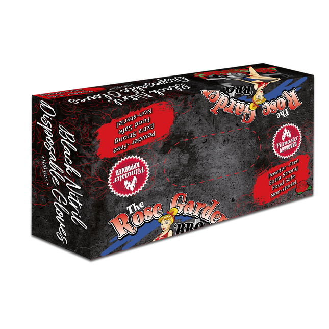 The Rose Garden The Rose Garden Nitril Handschoenen Extra Strong 100 Stuks Medium