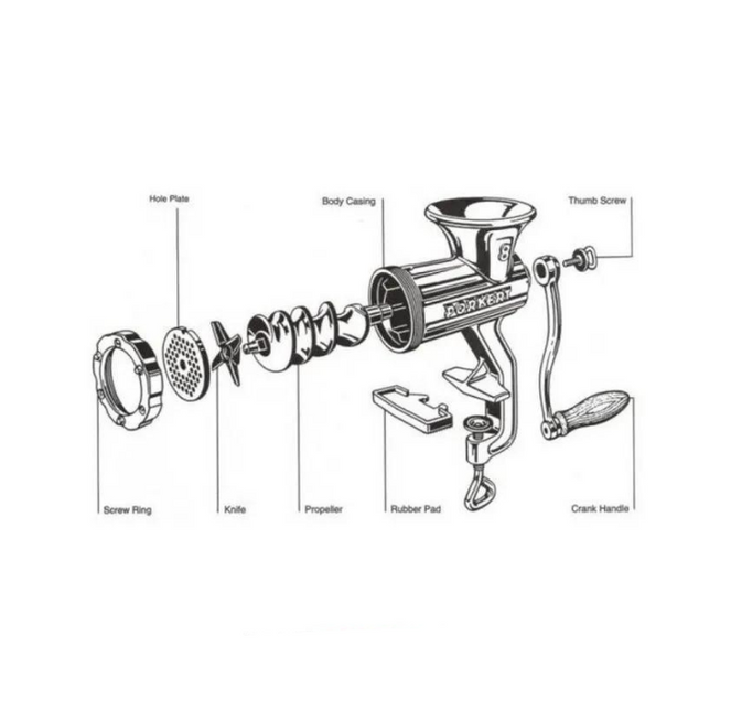 Vuur & Rook Porkert Propeller / Worm