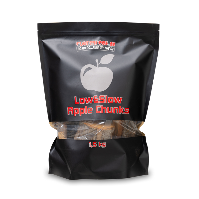 Vuur & Rook Vuur&Rook Low&Slow Appel Chunks 1,5 kg