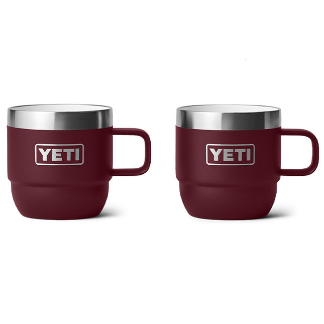 YETI YETI Rambler Stapelbare Mokjes 2 stuks Wild Vine Red 6 oz